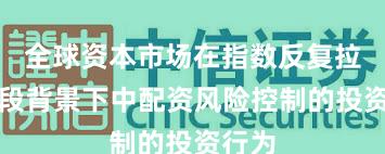 全球资本市场在指数反复拉锯阶段背景下中配资风险控制的投资行为